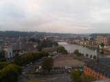 Blick von der Festung Namur flussabwärts