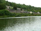 Friedhof mit Blick auf die Meuse